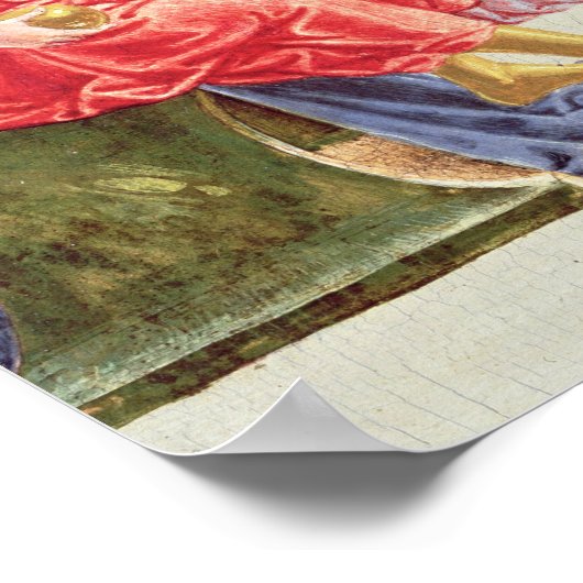 St. Peter en Simon Magus, 15e eeuw Poster (Hoek)