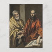 St Peter en St Paul | c.1605-8 (olie op Canvas) Briefkaart (Voorkant)