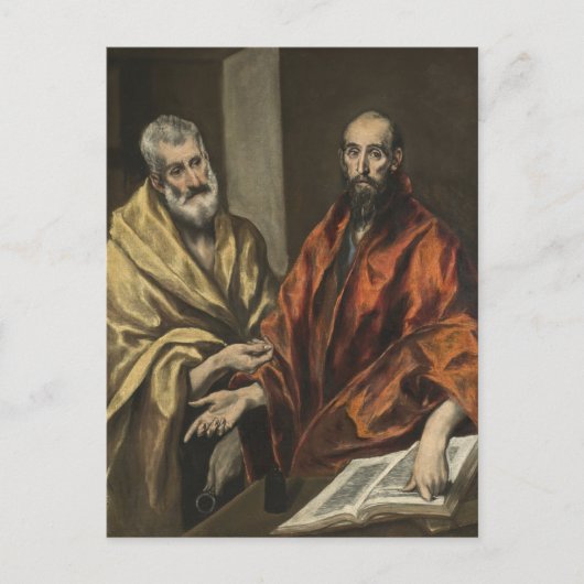 St Peter en St Paul | c.1605-8 (olie op Canvas) Briefkaart (Voorkant)