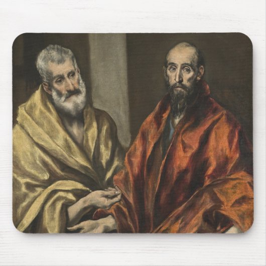 St. Peter en St. Paul | c.1605-8 (olie op Canvas) Muismat (Voorkant)