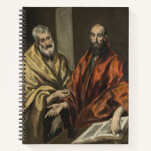 St. Peter en St. Paul | c.1605-8 (olie op Canvas) Notitieboek (Voorkant)