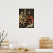 St Peter en St Paul | c.1605-8 (olie op Canvas) Poster (Keuken)