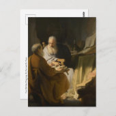 St. Peter en St. Paul door Rembrandt Briefkaart (Voorkant / Achterkant)