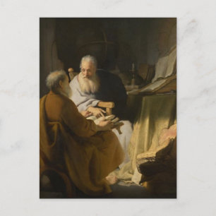 St. Peter en St. Paul door Rembrandt Briefkaart
