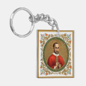 St. Peter Faber (BK 051; beroemd citaat) Sleutelhanger (Voorkant Links)