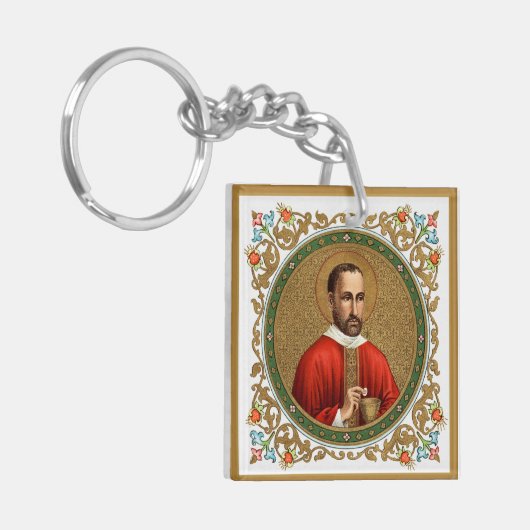 St. Peter Faber (BK 051; beroemd citaat) Sleutelhanger (Voorkant Links)