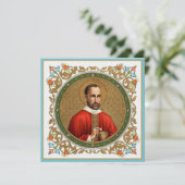 St. Peter Faber (BK 051) Square Greeting/Note Card (Staand voorkant)