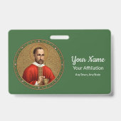 St. Peter Faber (BK 051; Stijl 1) Badge (Achterkant)