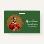 St. Peter Faber (BK 051; Stijl 1) Badge (Achterkant)