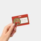 St. Peter Faber (BK 051; Stijl 2) Badge (Handheld)