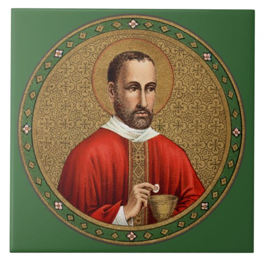 St. Peter Faber (BK 051) (stijl 2) Tegeltje (Voorkant)