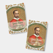 St. Peter Faber (BK 051; Stijl 3) Badge (Voor- en achterkant)