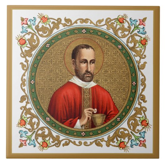 St. Peter Faber (BK 051) (Stijl 3) Tegeltje (Voorkant)