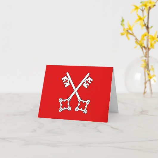 St Peter flag Kaart (Gele Bloem)