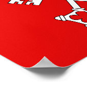 St Peter flag Poster (Hoek)