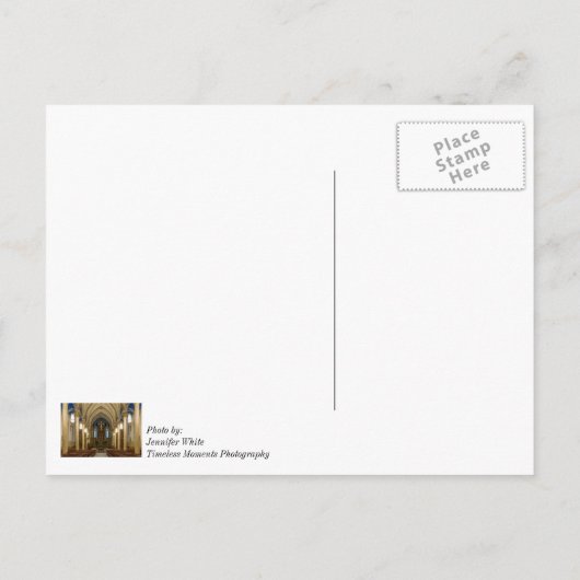 St. Peter Katholieke Kerk JC Briefkaart (Achterkant)