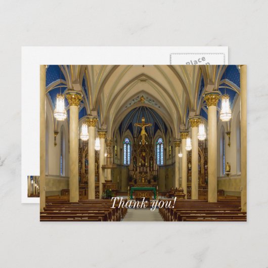 St. Peter Katholieke Kerk JC Briefkaart (Voorkant / Achterkant)