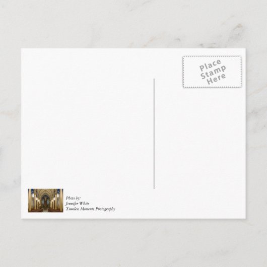 St. Peter Katholieke Kerk JC Briefkaart (Achterkant)