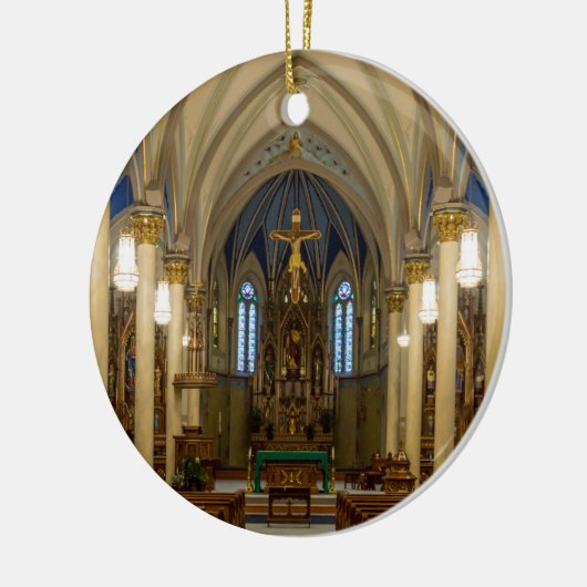 St. Peter Katholieke Kerk JC Keramisch Ornament (Links)