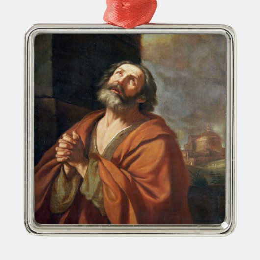 St. Peter Metalen Ornament (Voorkant)