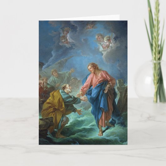 St. Peter nodigde uit om op het water te lopen, 17 (Voorkant)