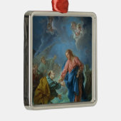 St. Peter nodigde uit om op het water te lopen, 17 Metalen Ornament (Rechts)
