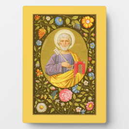 St. Peter (PM 07) 5"x7" Plaque 1 met Easel Fotoplaat