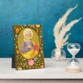 St. Peter (PM 07) 5"x7" Plaque 2 met Easel Fotoplaat (Zijkant)
