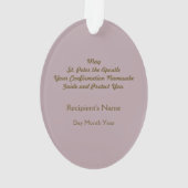 St. Peter (PM 07) Acryl Ornament (achterkant)