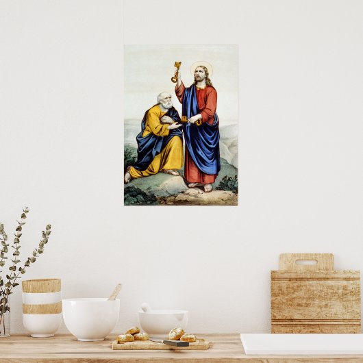 St. Peter Receiving the Keys - 1907 Poster (Keuken)