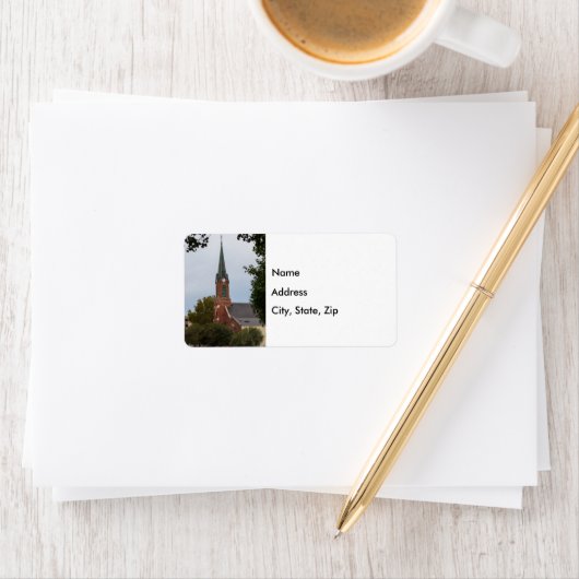 St Peter Steeple Adresetiketten Etiket (Insitu)
