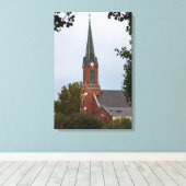St Peter Steeple Canvas Afdruk (Insitu (Houten vloer))