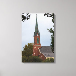 St Peter Steeple Canvas Afdruk