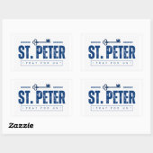 St. Peter Sticker (Vel)