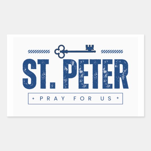 St. Peter Sticker (Voorkant)