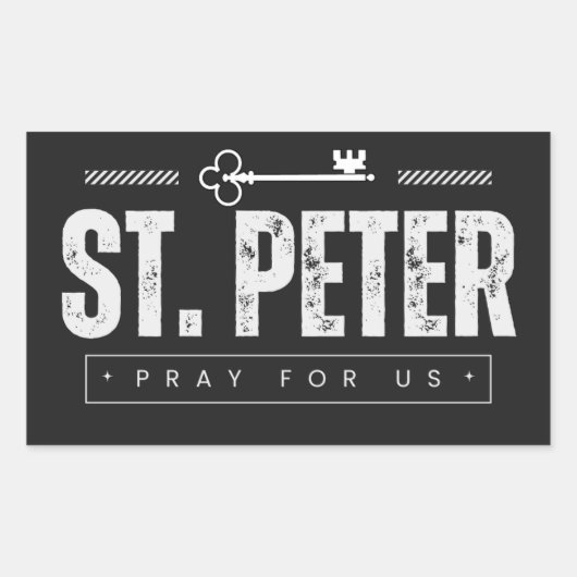 St. Peter Sticker (Voorkant)