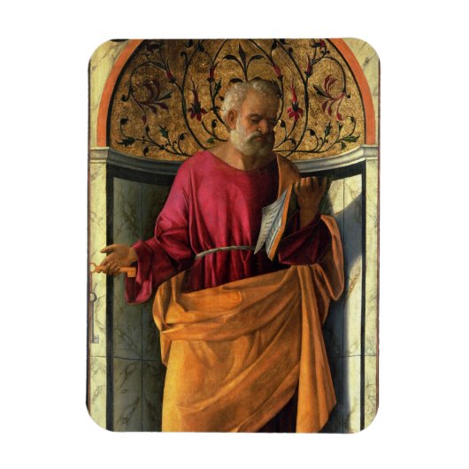 St. Peter (tempera op canvas) Magneet (Verticaal)