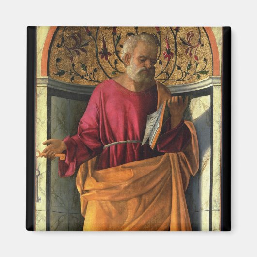 St. Peter (tempera op canvas) Magneet (Voorkant)