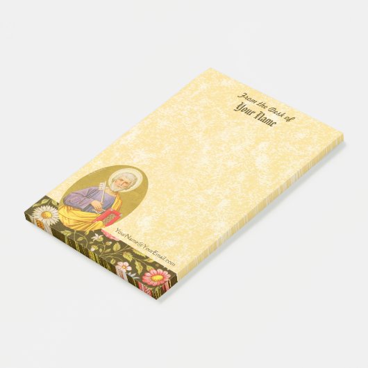 St. Peter the Apostle (PM 07) 4"x6" Post-it® Notes (Schuin)