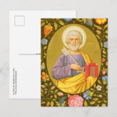St. Peter the Apostle (PM 07) Briefkaart 2 (Voorkant / Achterkant)