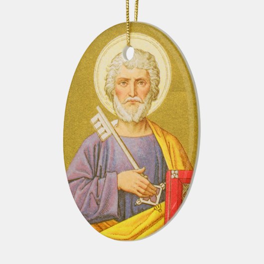 St. Peter the Apostle (PM 07) Keramisch Ornament (Links)