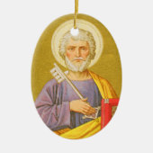 St. Peter the Apostle (PM 07) Keramisch Ornament (Voorkant)