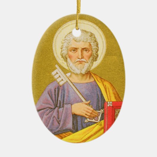 St. Peter the Apostle (PM 07) Keramisch Ornament (Voorkant)