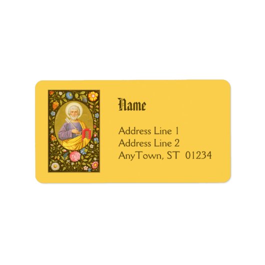 St. Peter the Apostle (PM 07) NB Voeg Label 1b toe (Voorkant)