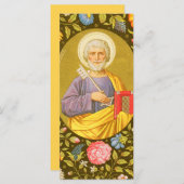 St. Peter the Apostle (PM 07) Wenskaart (Voorkant / Achterkant)