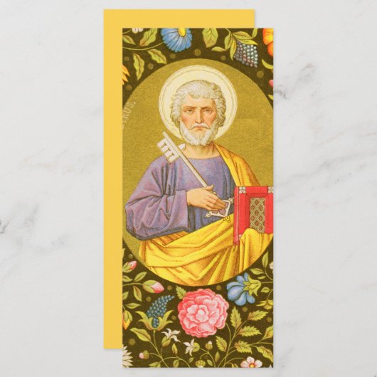 St. Peter the Apostle (PM 07) Wenskaart (Voorkant / Achterkant)