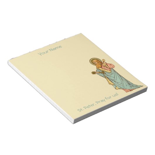 St. Peter the Apostle (RLS 14) 5,5"x6" Notitieblok (Schuin)