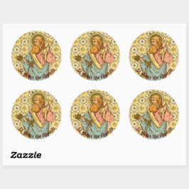 St. Peter the Apostle (RLS 14) Ronde Sticker