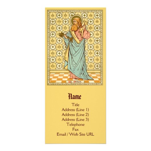 St. Peter the Apostle (RLS 14) (Stijl 1) Reclamekaart (Voorkant)