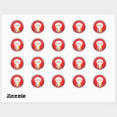 St. Peter the Apostle Ronde Sticker (Vel)